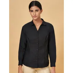 Annabelle by Pantaloons Black Regular Fit Shirt-picture-44