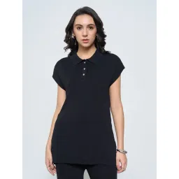 Annabelle By Pantaloons Black Relaxed Fit Top-picture-47