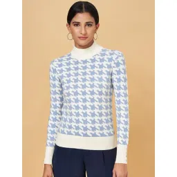 Annabelle by Pantaloons Light Blue Sweater-picture-44