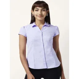 Annabelle by Pantaloons Lilac Printed Shirt-picture-48