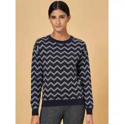 Annabelle by Pantaloons Navy Sweater-picture-43