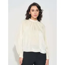 Annabelle By Pantaloons Off White Loose Fit Top-picture-39