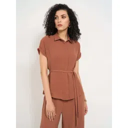 Annabelle By Pantaloons Orange Regular Fit Top-picture-38