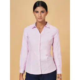 Annabelle by Pantaloons Pink Regular Fit Shirt-picture-25