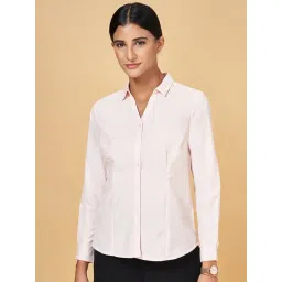 Annabelle by Pantaloons Pink Regular Fit Shirt-picture-19