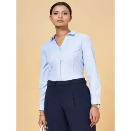 Annabelle by Pantaloons Sky Blue Shirt-picture-37