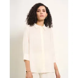 Annabelle By Pantaloons Whisper White Regular Fit Shirt-picture-19