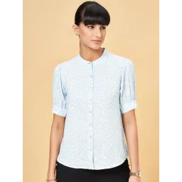 Annabelle by Pantaloons White Printed Formal Shirt-picture-44