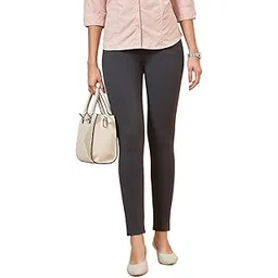 annabelle by pantaloons Women's Slim Fit Mid Rise Pants-picture-32
