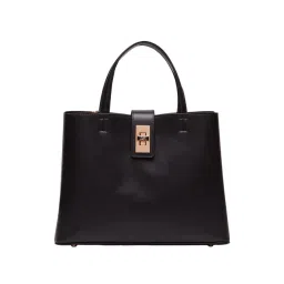 Anne Klein Black Solid Handbag-picture-25