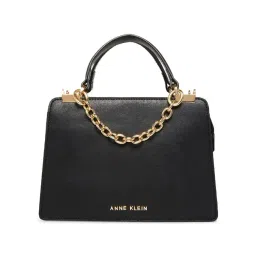 Anne Klein Black Solid Handbag-picture-24