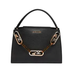 Anne Klein Black Solid Handbag-picture-35