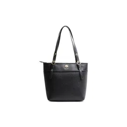 Anne Klein Black Solid Tote Handbag-picture-20