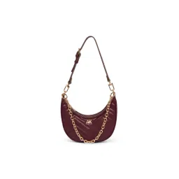 Anne Klein Maroon Quilted Shoulder Handbag-picture-27