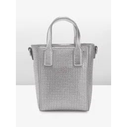 Anne Klein Silver Embellished Handbag image 2