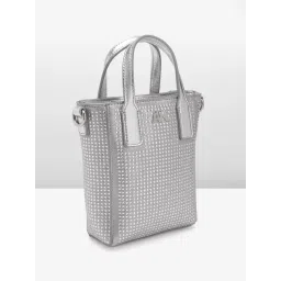 Anne Klein Silver Embellished Handbag image 5