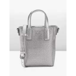 Anne Klein Silver Embellished Handbag image 1