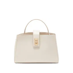 Anne Klein White Solid Handbag-picture-46
