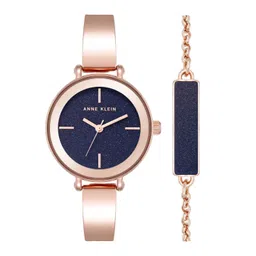 ANNE KLEIN Women Analogue Watch with Bracelet AKB5116NVST-picture-13