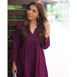 anni designer Women A-Line Kurta Set-picture-13