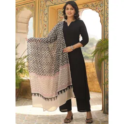 Anni Designer Women Regular Kurta with Trousers & With Dupatta-picture-28