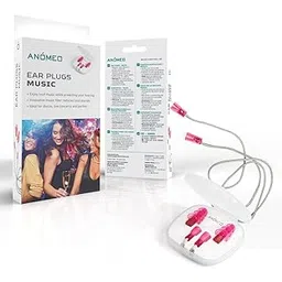 anomeo Ear Plugs - Music | Ideal for discos, live concerts and parties| Comes in protective case| Suitable for multiple uses-picture-42