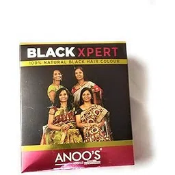 Anoos 100% Black Hair Color - Black Xpert Pack_Of_2-picture-30