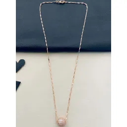 Anouk Brass Rose Gold-Plated Handcrafted Chain-picture-12