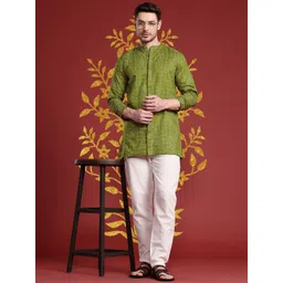Anouk Checked Pure Cotton Kurta-picture-22