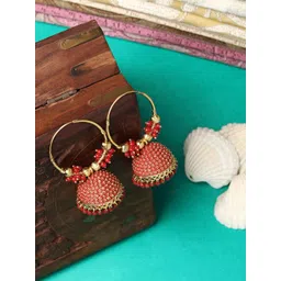 Anouk Classic Jhumkas Earrings-picture-35