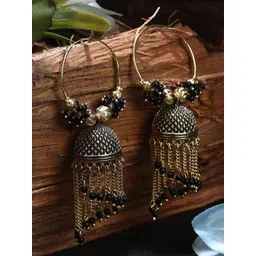 Anouk Contemporary Jhumkas Earrings-image-12