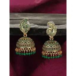 Anouk Contemporary Jhumkas Earrings-image-11