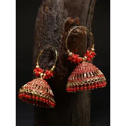 Anouk Contemporary Jhumkas Earrings-image-43