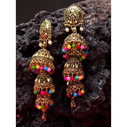 Anouk Contemporary Jhumkas Earrings-image-25