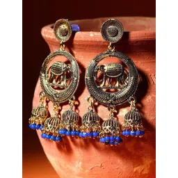 Anouk Contemporary Jhumkas Earrings-image-26