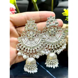 Anouk Contemporary Jhumkas Earrings image 1