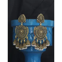 Anouk Dome Shaped Jhumkas Earrings-picture-10