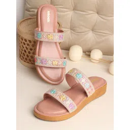 Anouk Embellished Wedge Sandals-picture-10