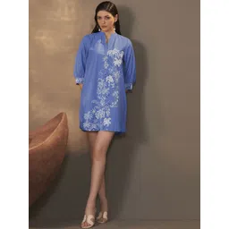 Anouk Embroidered A-Line Dress-picture-29