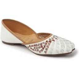 anouk Ethnic Embroidred Jutis and Mojaris Bellies For Women-picture-11