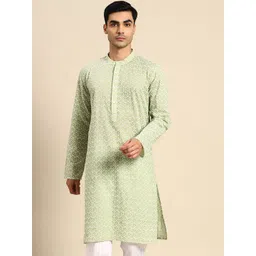 Anouk Ethnic Motifs Embroidered Thread Work Kurta-picture-26