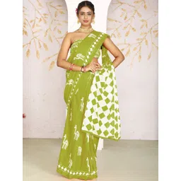 Anouk Ethnic Motifs Pure Cotton Handloom Saree-picture-27