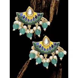 Anouk Floral Drop Earrings-picture-25