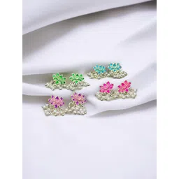 Anouk Floral Drop Earrings-picture-30
