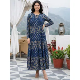 Anouk Floral Print Maxi Dress-picture-29