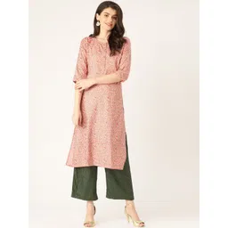 Anouk Floral Printed Regular Straight Kurta with Palazzos-picture-26