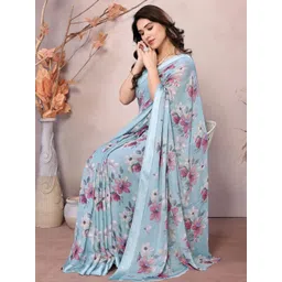 Anouk Floral Printed Saree-picture-41