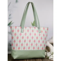 Anouk Floral Printed Structured Canvas Shoulder Bag-picture-38