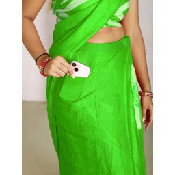 Anouk Floral Pure Cotton Saree-picture-36