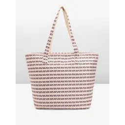 Anouk Geometric Self Design Structured Shoulder Bag-picture-11